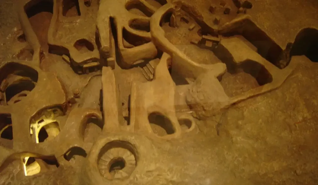 Málta Hypogeum Málta Modell
