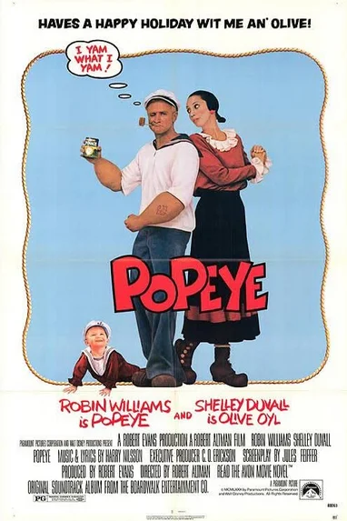 Popeye Málta Plakát