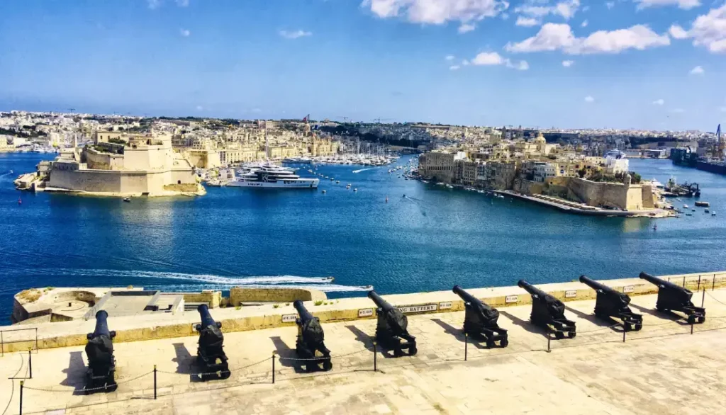 Valletta Barakka Garden 3 Cities