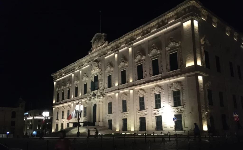 Auberge de Castille Valletta