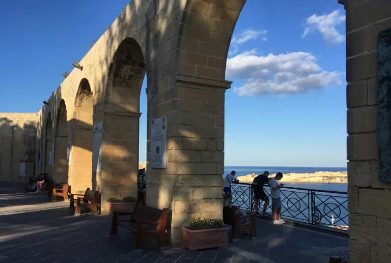 Málta Felső Barrakka Gardens 1