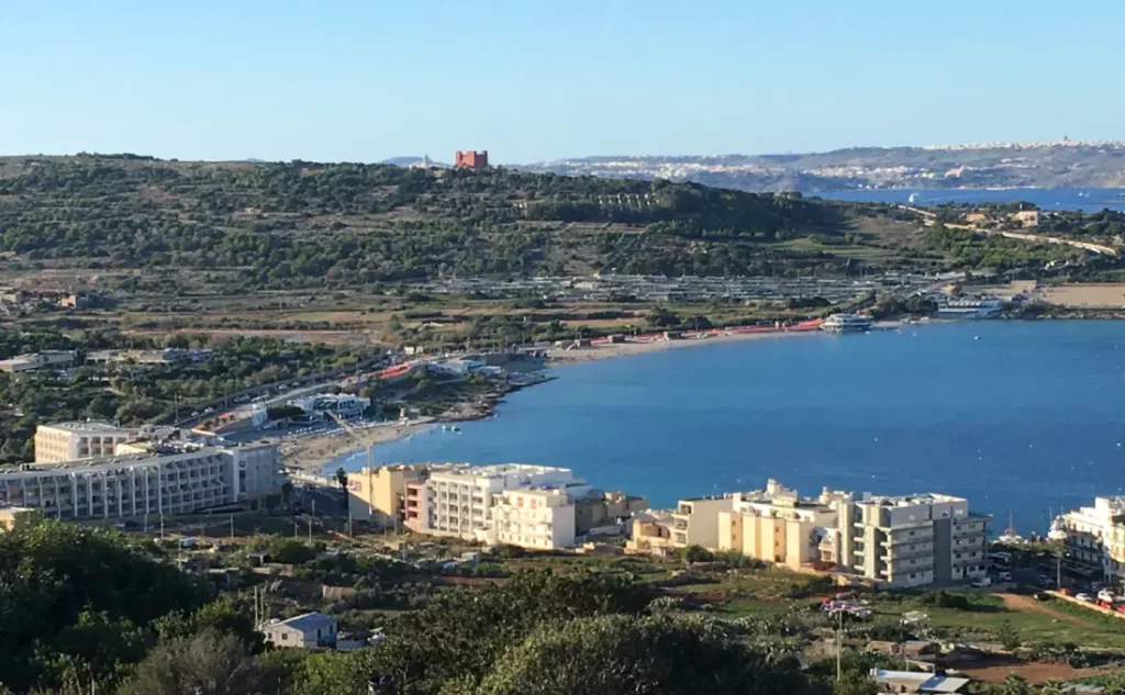 Ghadira bay fentről