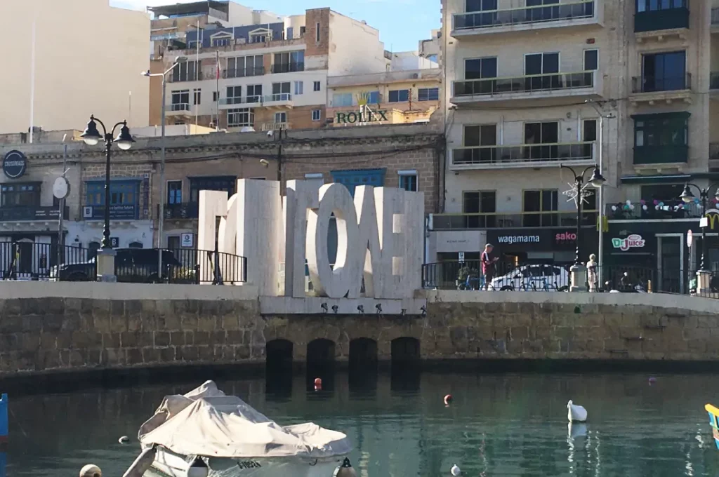 Love Bridge Spinola Bay